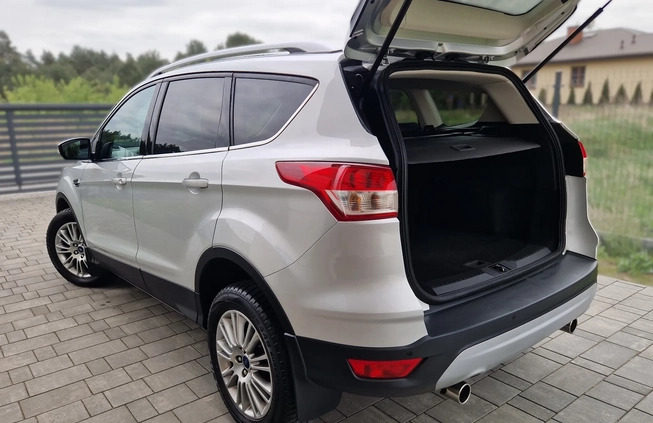 Ford Kuga cena 39990 przebieg: 203687, rok produkcji 2013 z Terespol małe 154